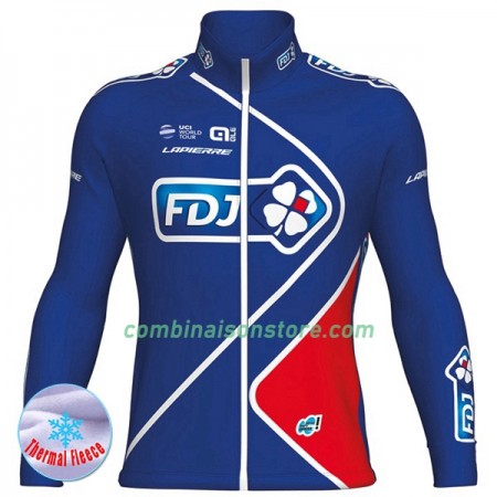 Maillot 2017 FDJ Hiver Thermal Fleece N002